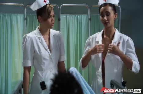 Развратные медсестры трахаются с пациентами прямо в палате #6